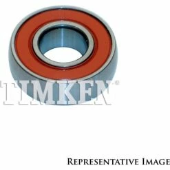 Conrad Deep Groove Single Row Radial Ball Bearing with 1-Seal, Timken 203F