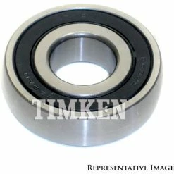Conrad Deep Groove Single Row Radial Ball Bearing with 2-Seals, Timken 303CC